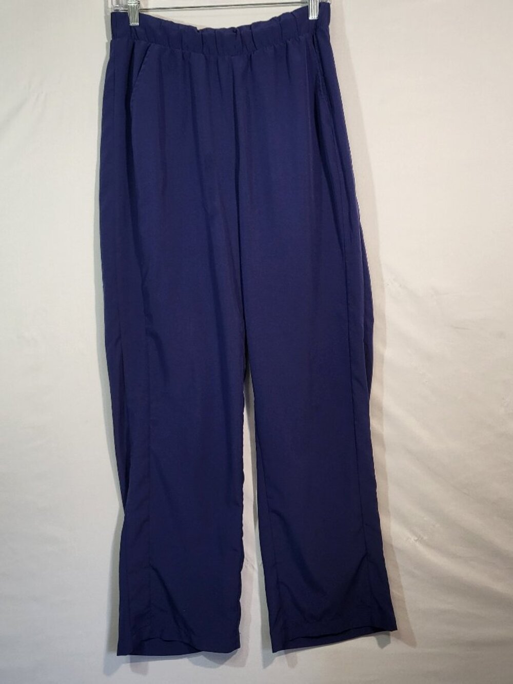 Cuddl Duds Woman's Silky Lounge Pants Size Small Blue